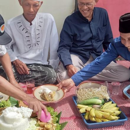 Selamatan Awal Pembanguna Gerai Koperasi Merah Putih Desa Ganggeng 2026